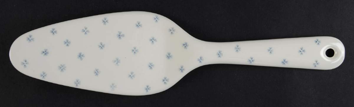 Forget-Me-Not Solid Ceramic Pie/Cake Server by Nikko-1