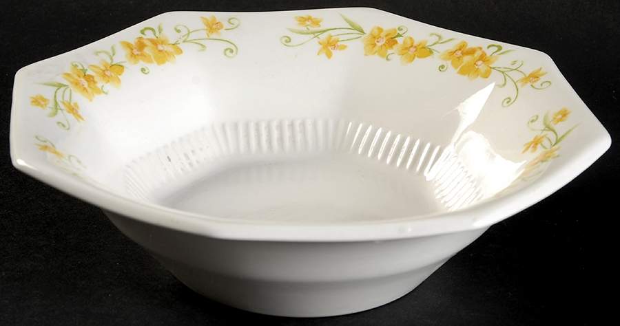 Forsythia Coupe Cereal Bowl by Nikko-1