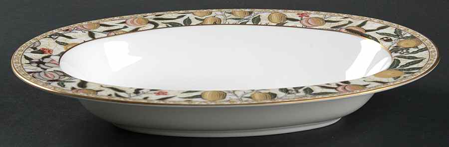 Fruit 11" Oval Vegetable Bowl by Nikko-1