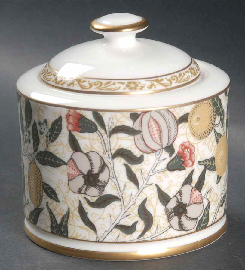 Fruit Sugar Bowl & Lid by Nikko-1