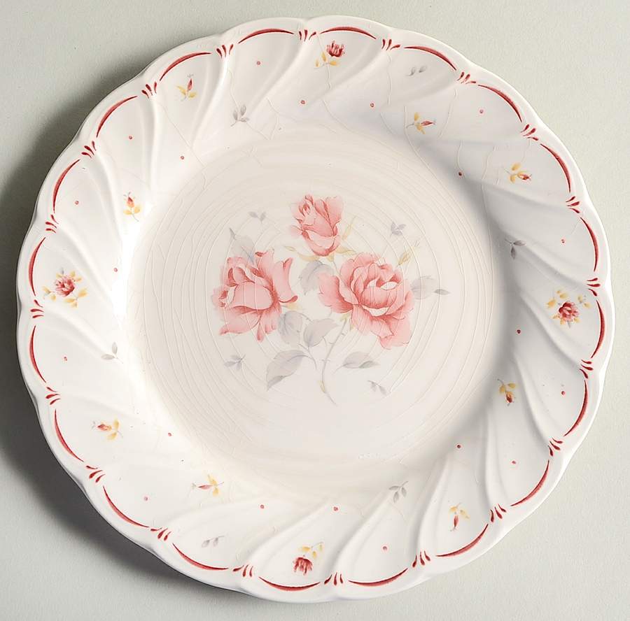 Full Bloom Salad Plate by Nikko-1