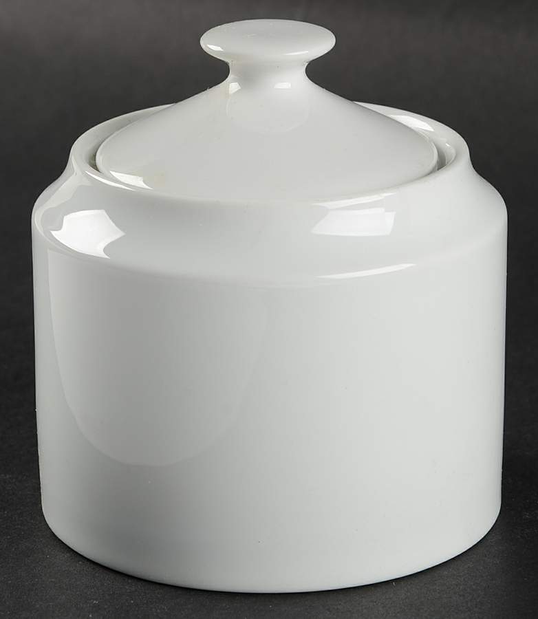 Glacier Sugar Bowl & Lid by Nikko-1
