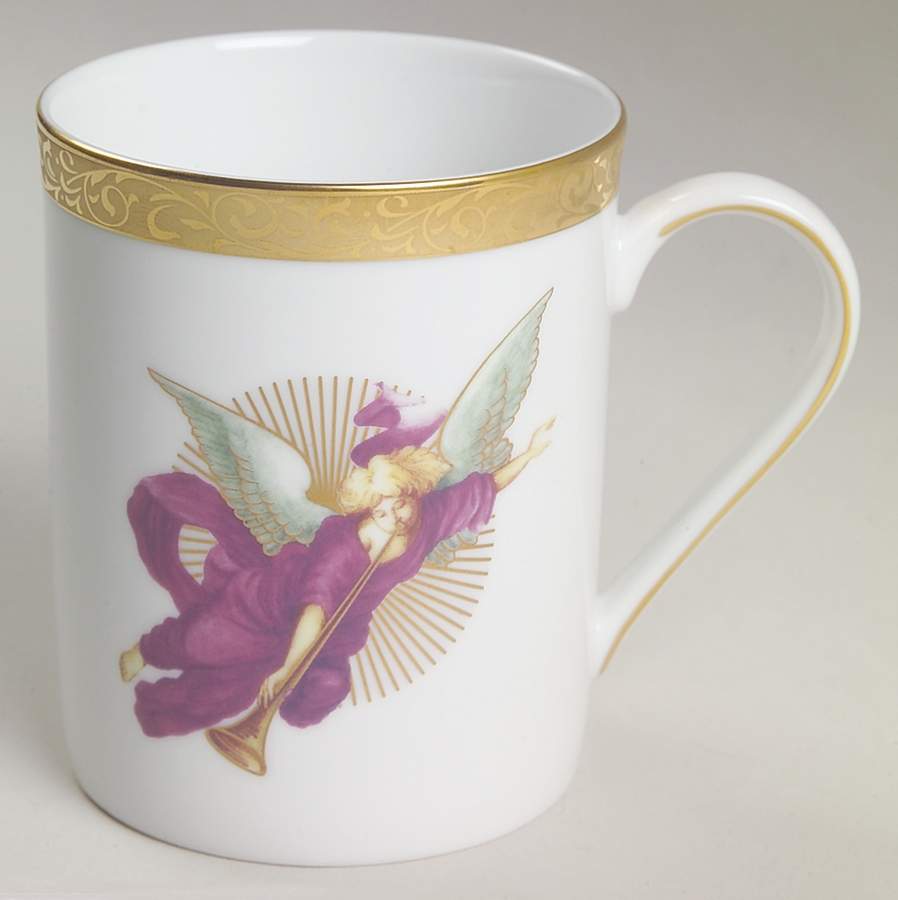 Gold Filigree Accent Mug by Nikko-1