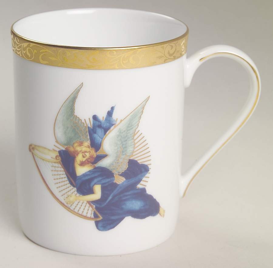 Gold Filigree Accent Mug by Nikko-1