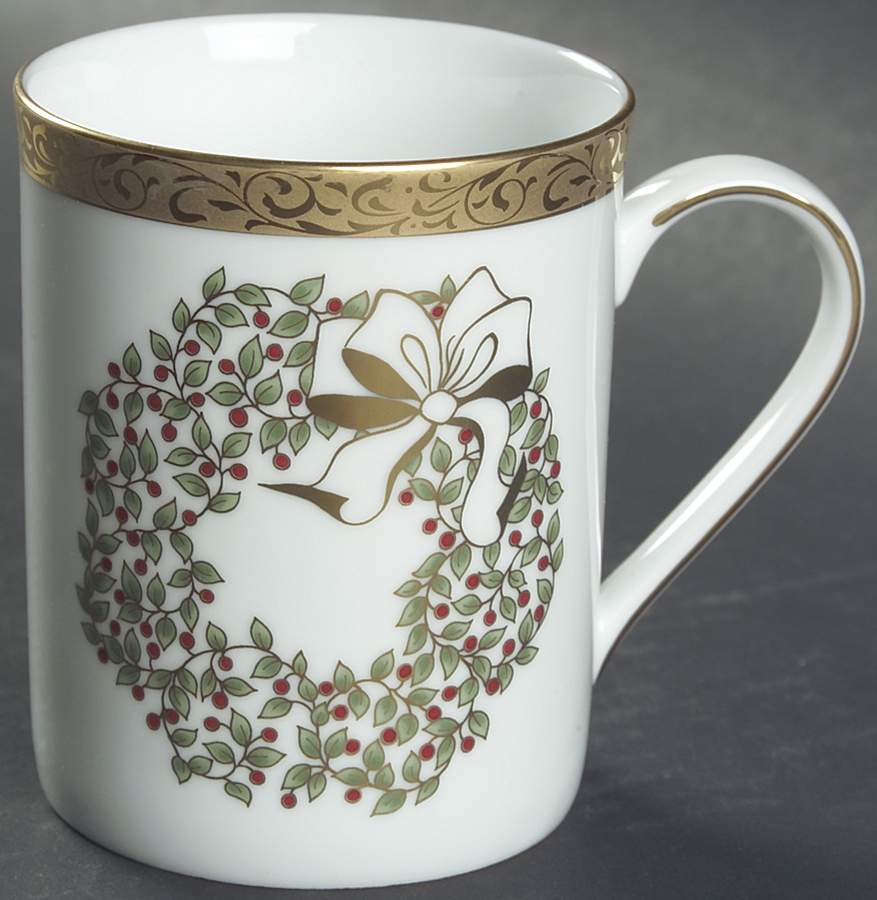 Gold Filigree Accent Mug by Nikko-1
