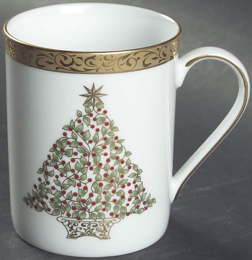 Gold Filigree Accent Mug by Nikko-1