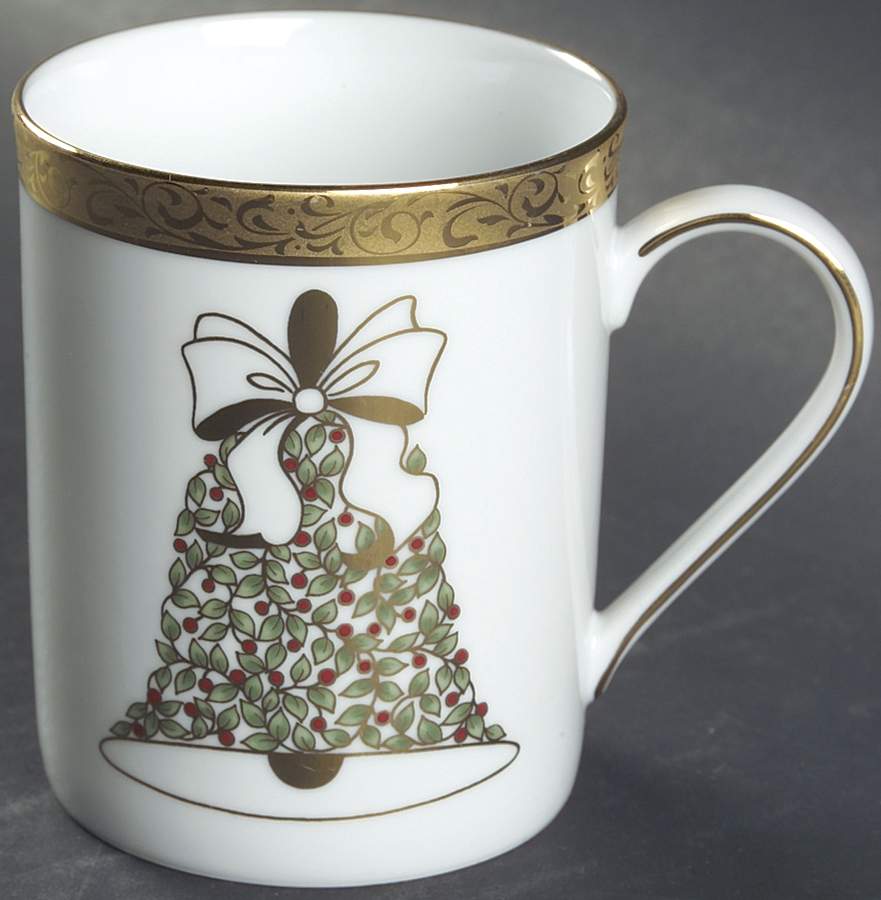 Gold Filigree Accent Mug by Nikko-1
