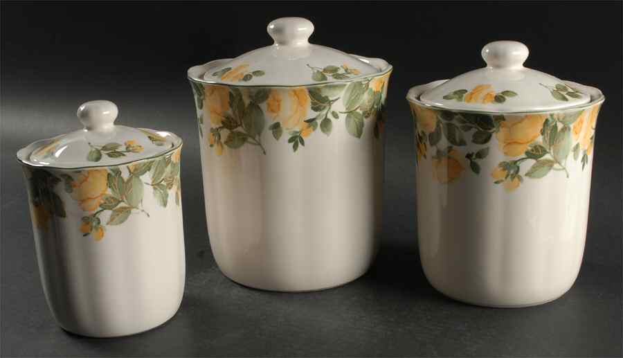 Gracious (3 Piece) Canister Set (Box Set) by Nikko-1