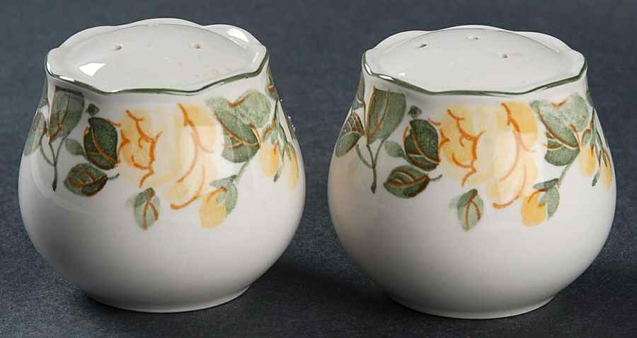 Gracious Salt & Pepper Set by Nikko-1