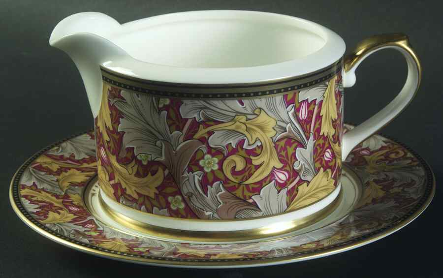 Granville Gravy Boat & Underplate by Nikko-1