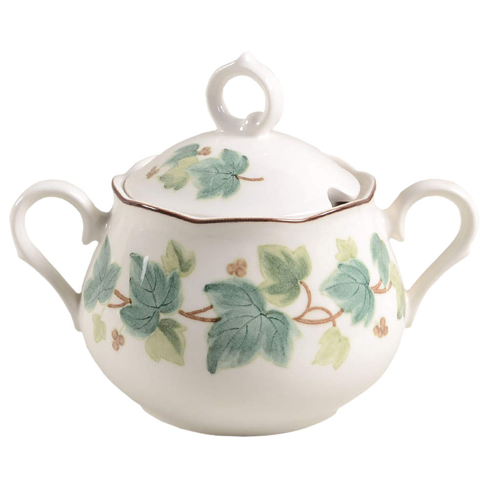 Greenwood Sugar Bowl & Lid by Nikko-1
