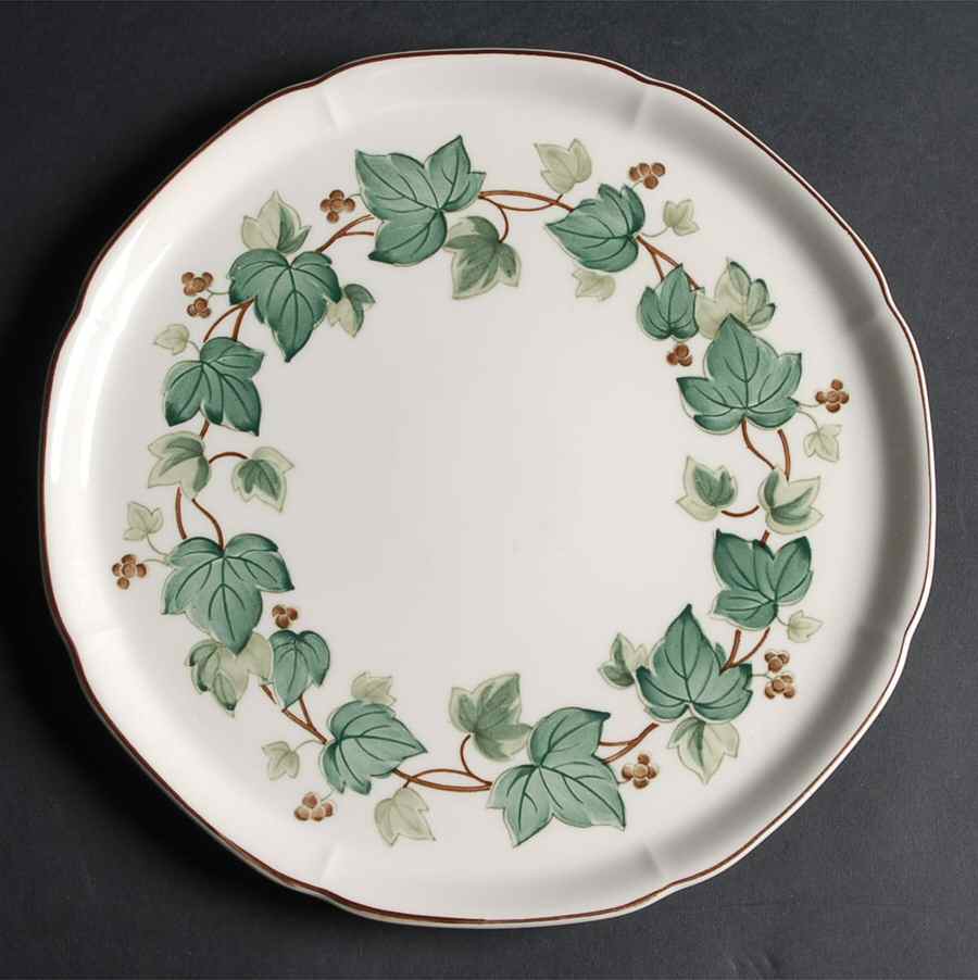 Greenwood Cake Plate by Nikko-1