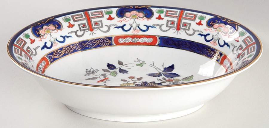 H491 10" Oval Vegetable Bowl by Nikko-1