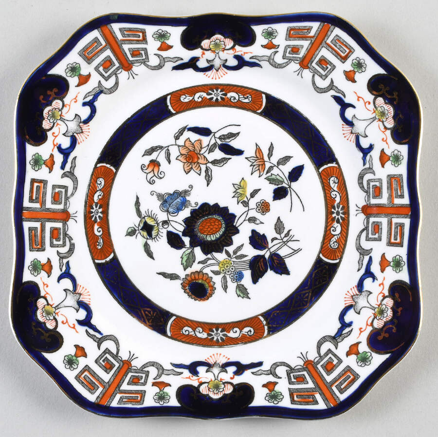 H491 Square Salad Plate by Nikko-1