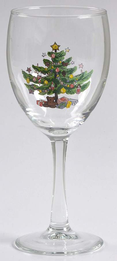 Happy Holidays 10 Oz Glassware Goblet by Nikko-1
