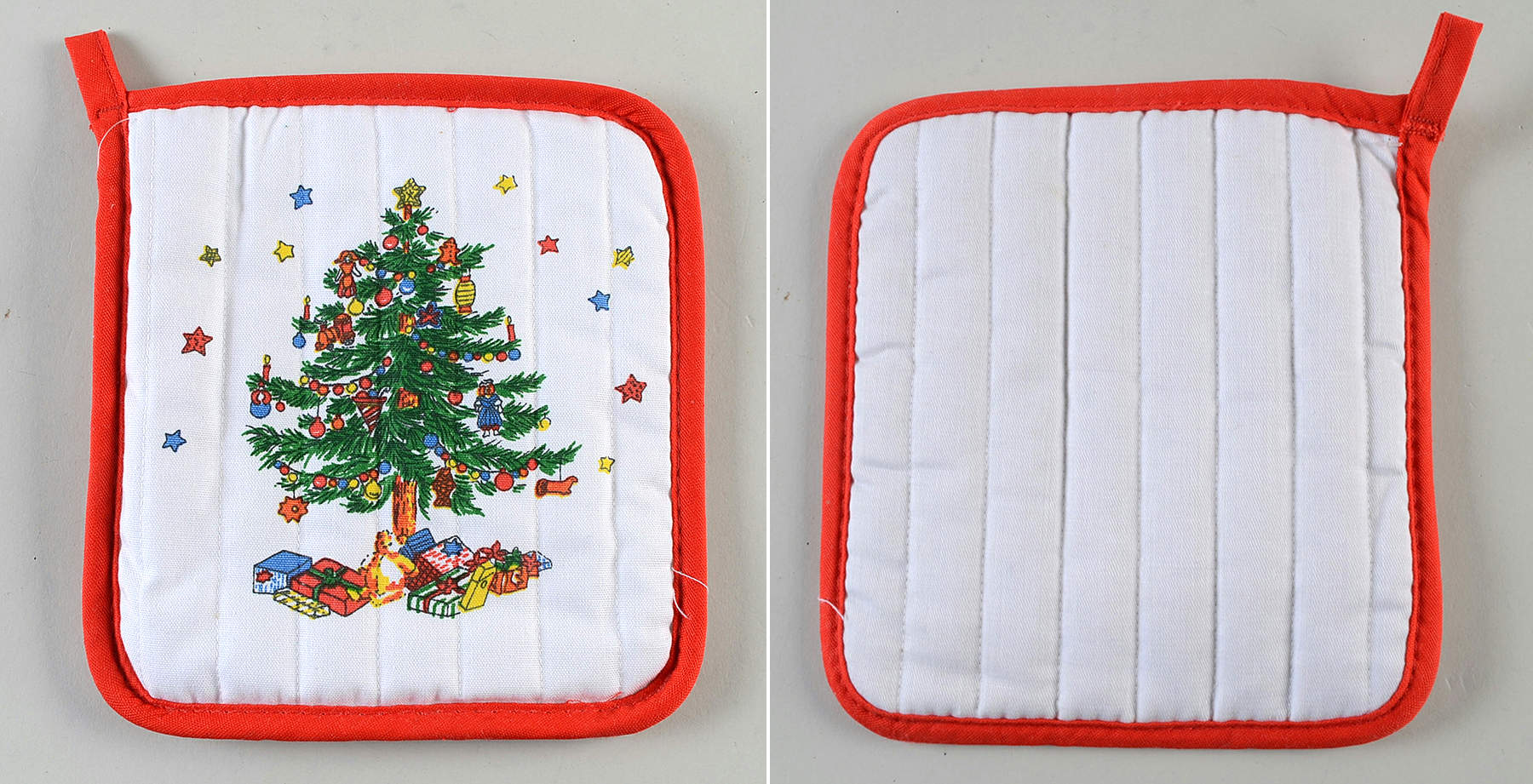 Happy Holidays Cloth Potholder by Nikko-1