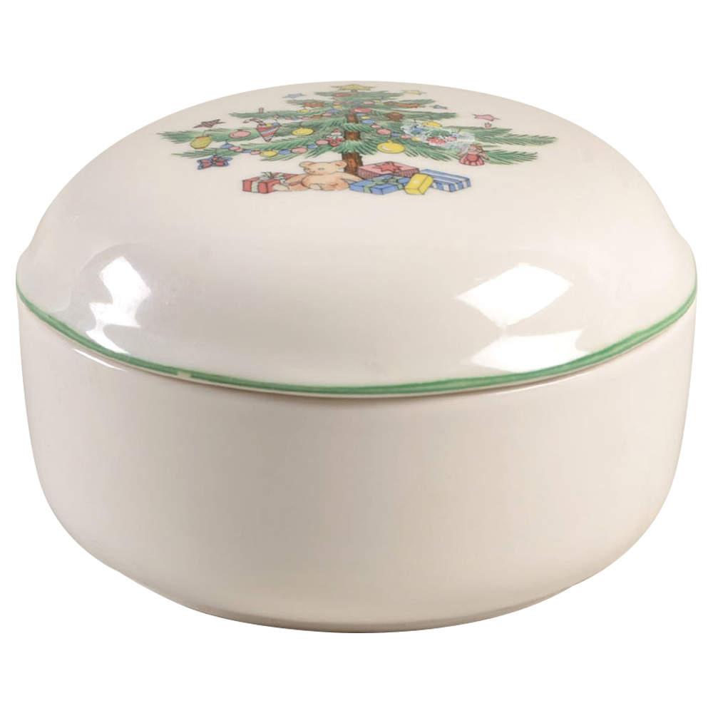 Happy Holidays Bon Bon & Lid by Nikko-1