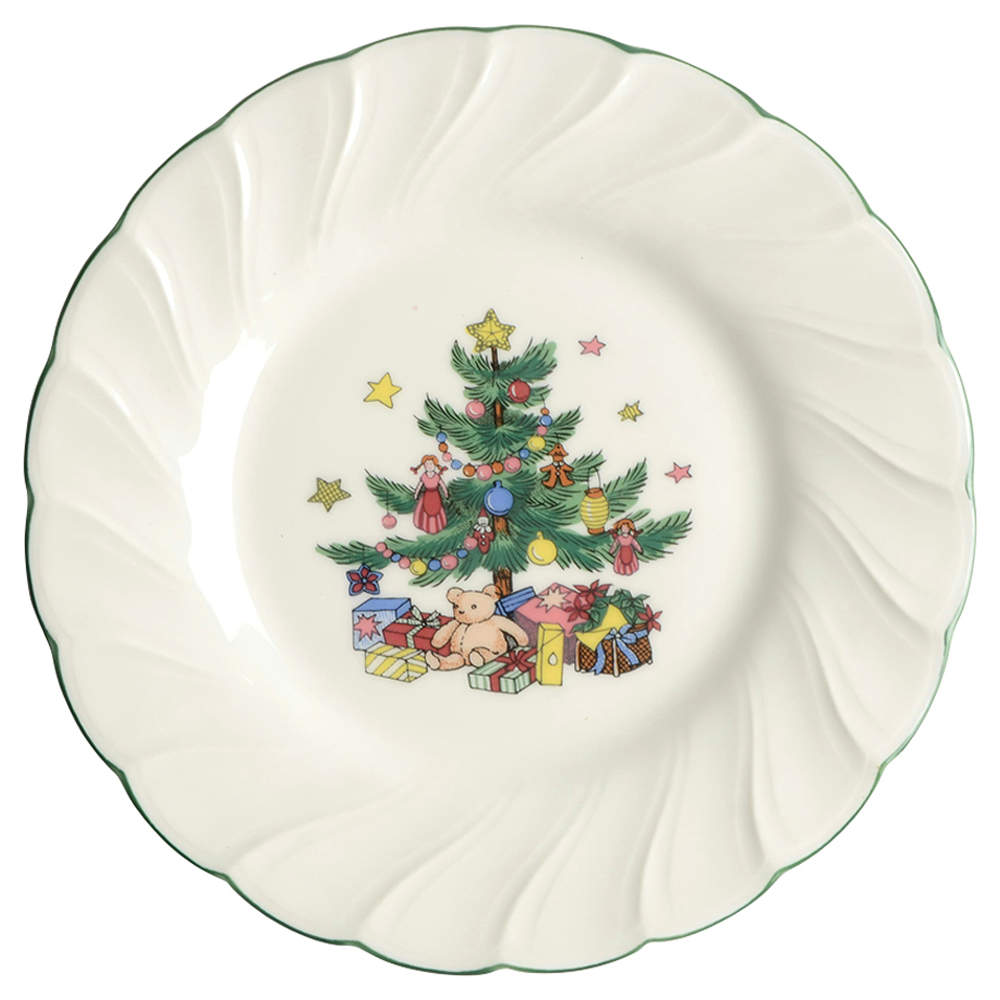 Happy Holidays Bread & Butter Plate by Nikko-1