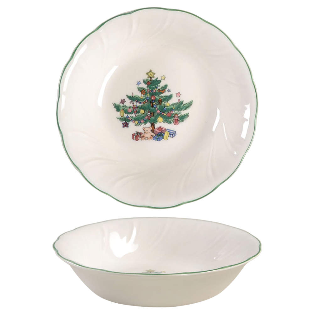 Happy Holidays Fruit/Dessert (Sauce) Bowl by Nikko-1