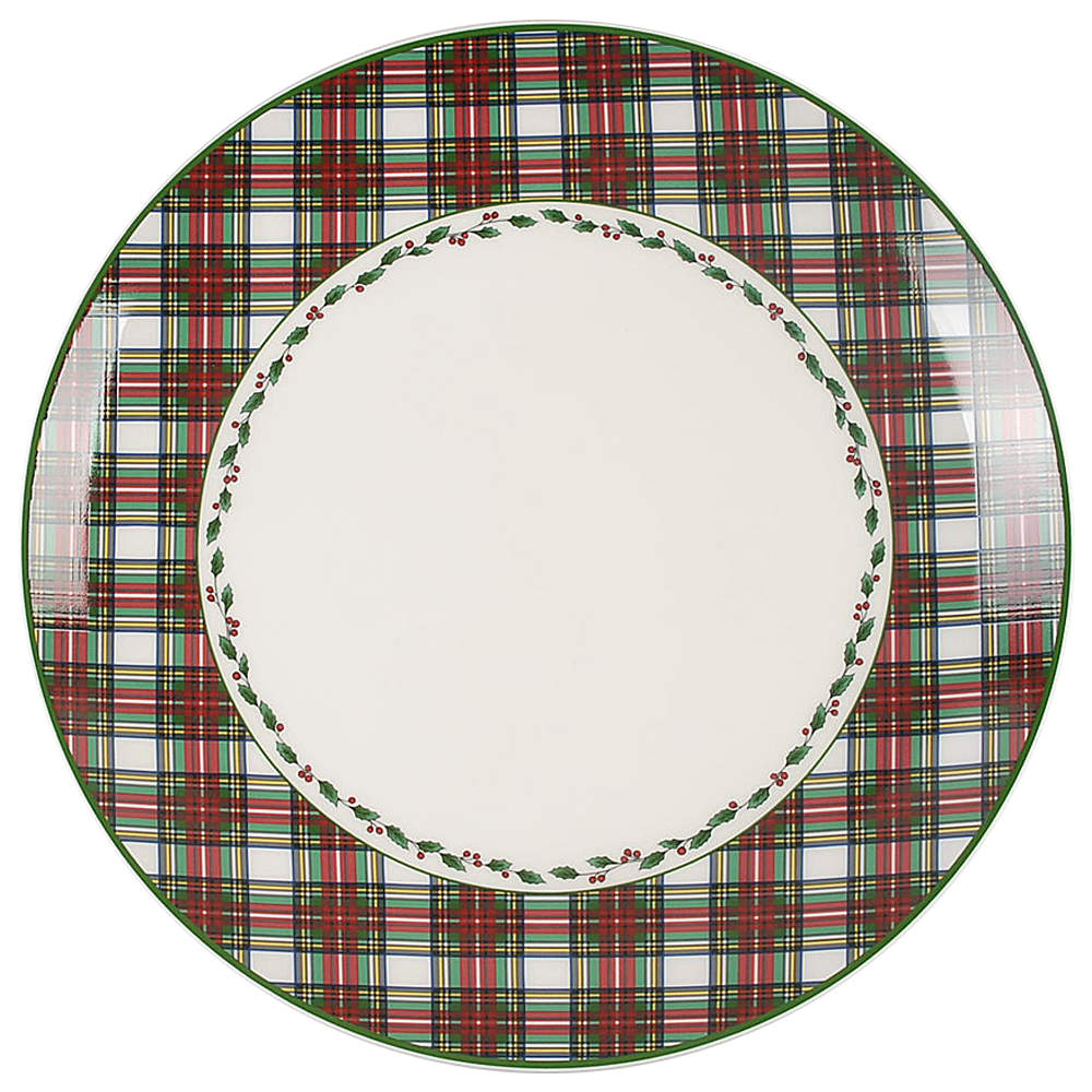 Happy Holidays Dinner Plate by Nikko-1