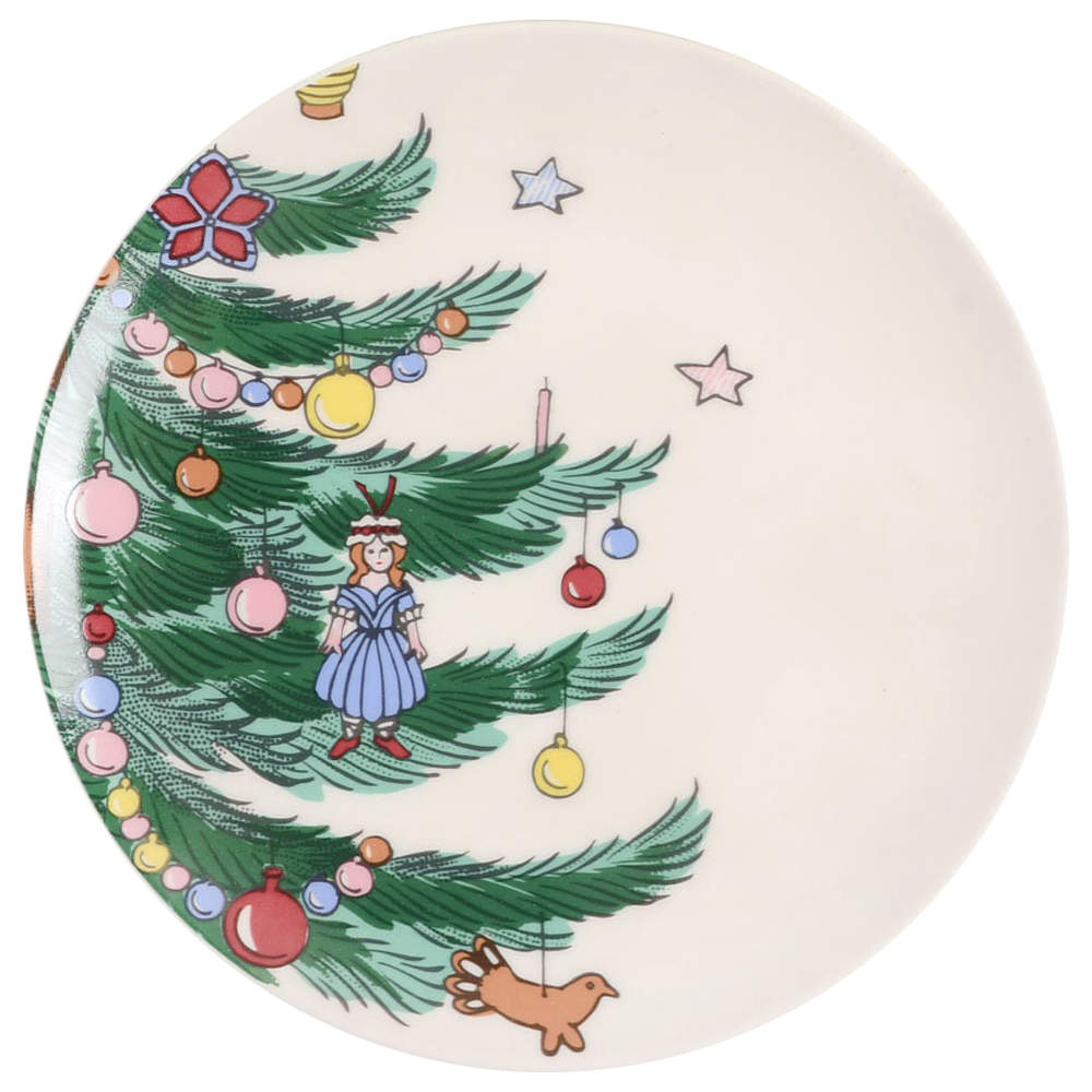 Happy Holidays Accent Salad Plate by Nikko-1