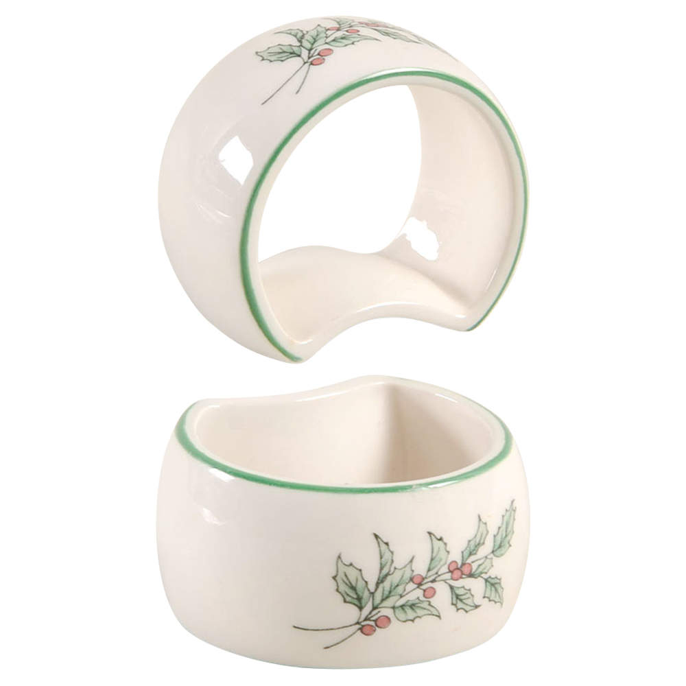 Happy Holidays Napkin Ring by Nikko-1