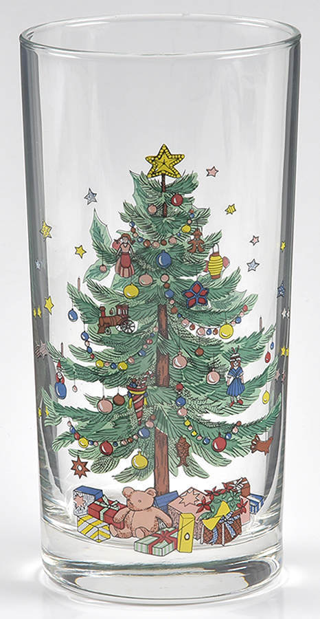Happy Holidays Glassware Highball by Nikko-1