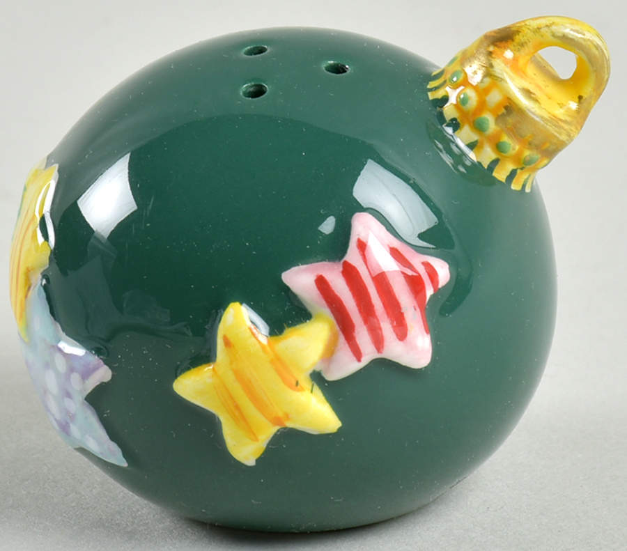 Happy Holidays Figural Salt Shaker by Nikko-1