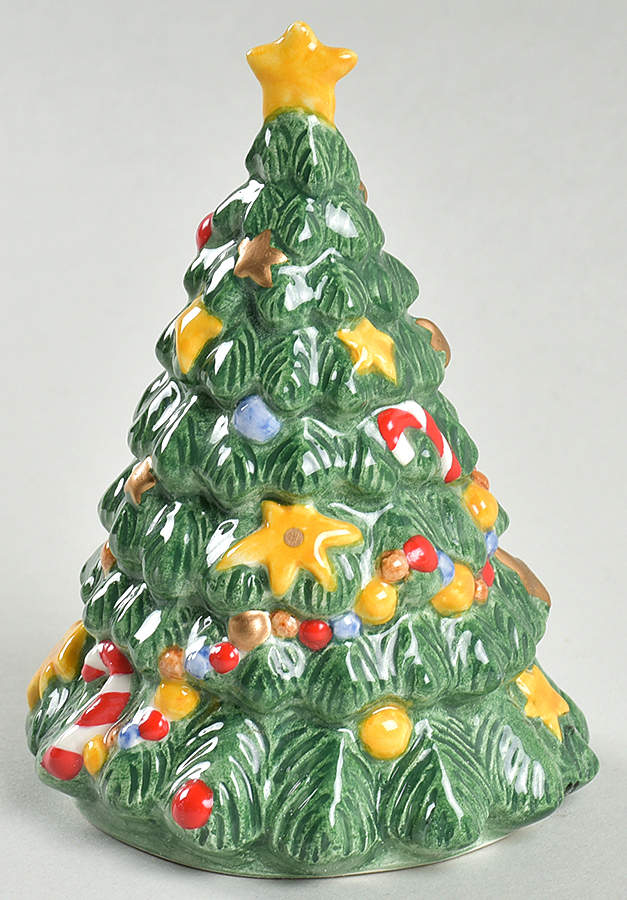 Happy Holidays Figural Salt Shaker by Nikko-1