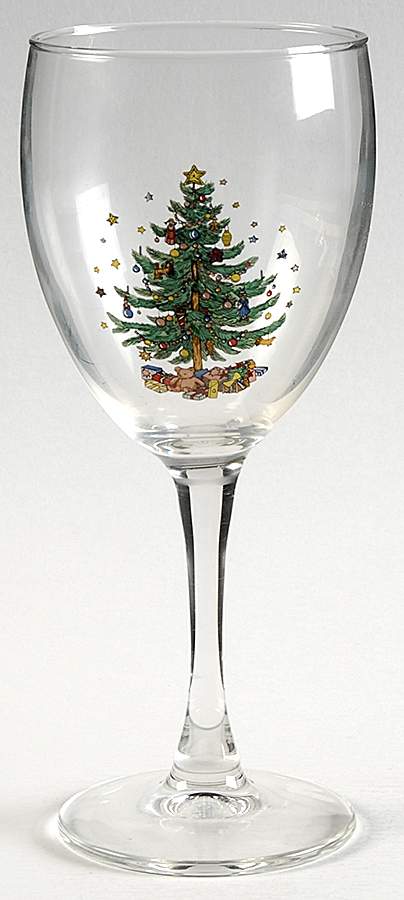 Happy Holidays 8 Oz Glassware Goblet by Nikko-1