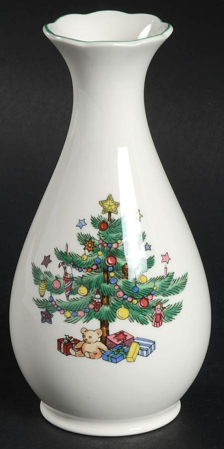 Happy Holidays Bud Vase by Nikko-1