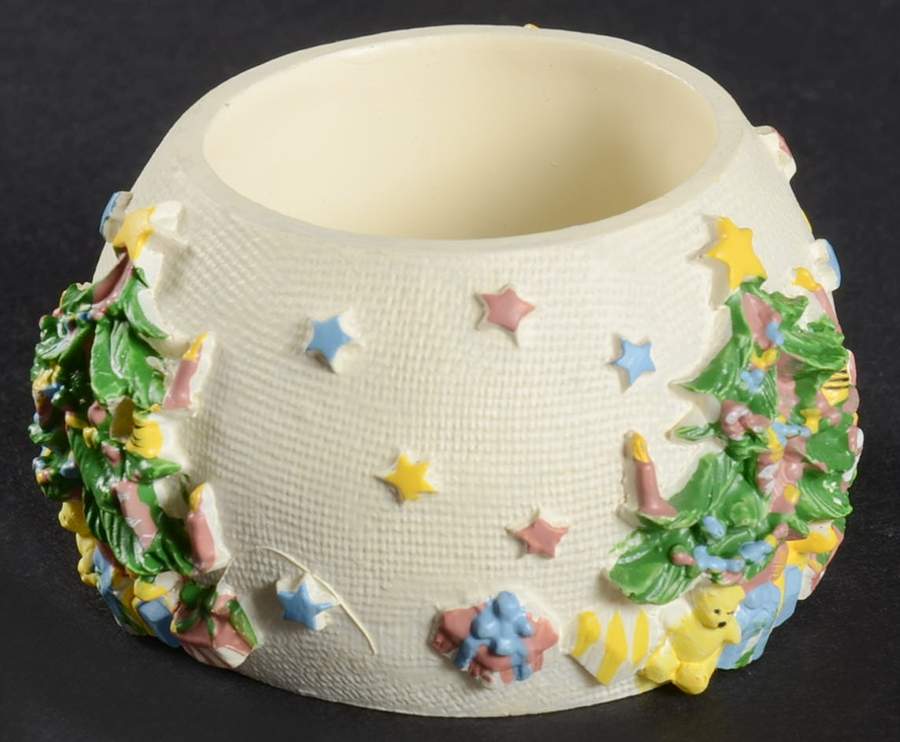 Happy Holidays Figural Napkin Ring by Nikko-1