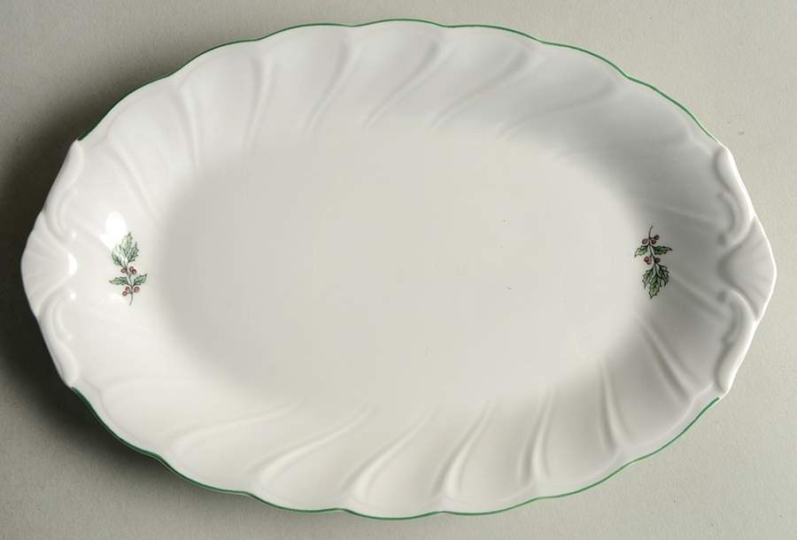 Happy Holidays Relish/Gravy Underplate by Nikko-1