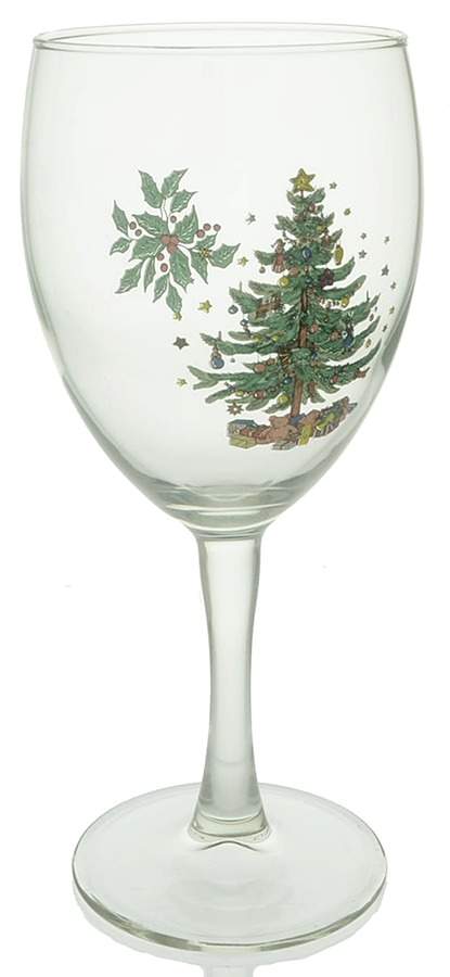 Happy Holidays 10 Oz Glassware Goblet by Nikko-1