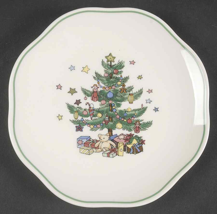 Happy Holidays 6" Party Plate by Nikko-1