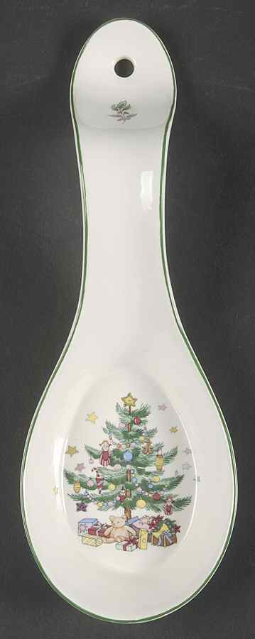 Happy Holidays Spoon Rest/Holder (Holds 1 Spoon) by Nikko-1
