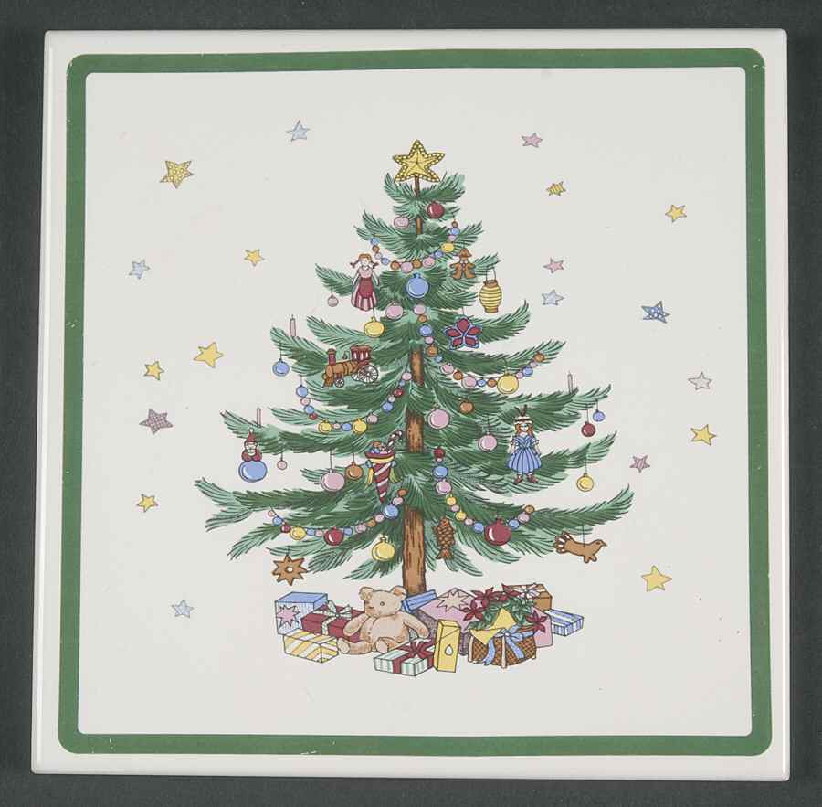 Happy Holidays Small Trivet by Nikko-1