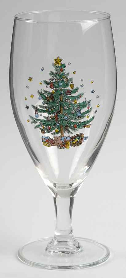 Happy Holidays 16 Oz Glassware Iced Tea by Nikko-1