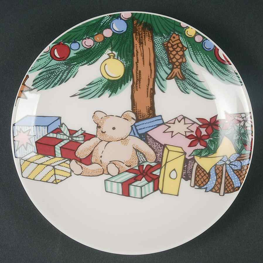 Happy Holidays Tapas Plate by Nikko-1
