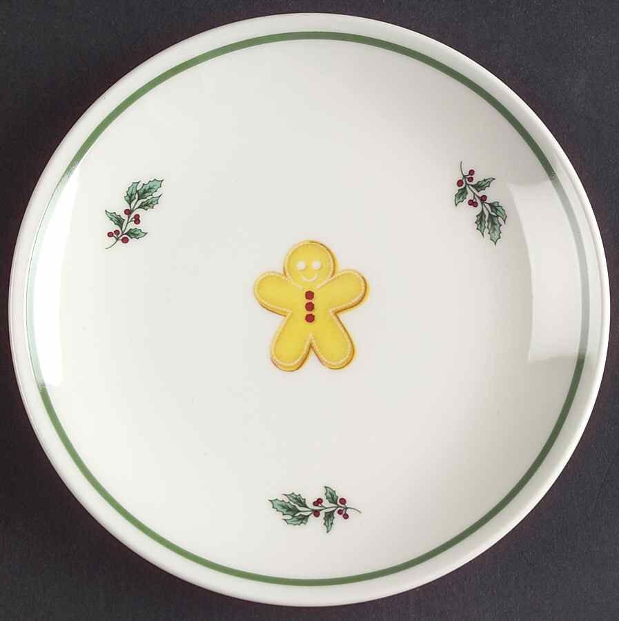 Happy Holidays Canape Plate by Nikko-1