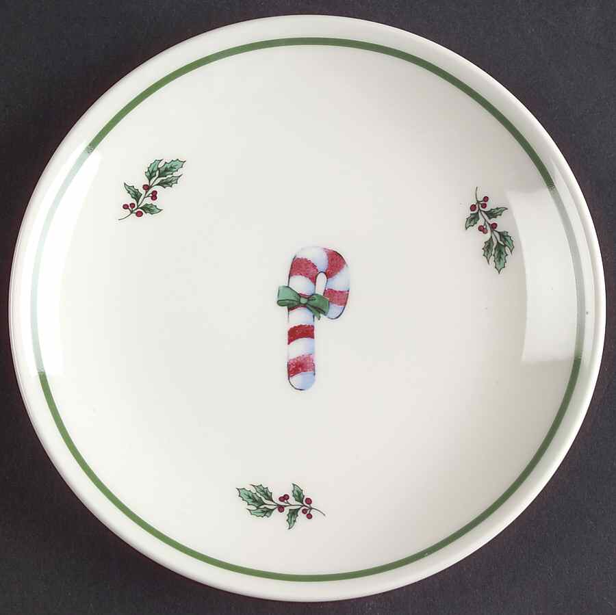 Happy Holidays Canape Plate by Nikko-1