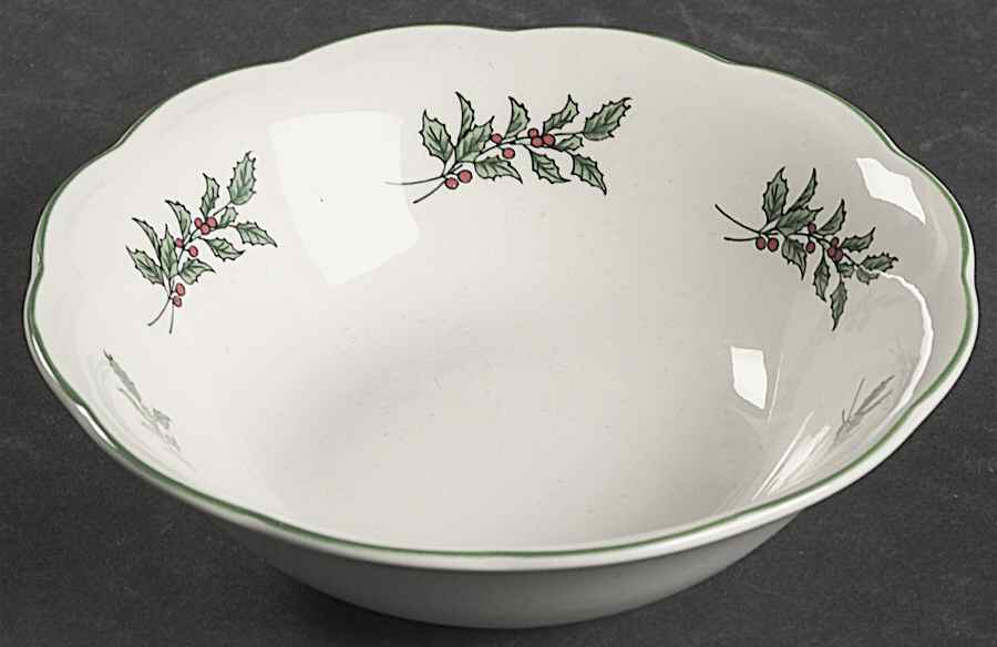 Happy Holidays Dip Bowl for Chip & Dip Set by Nikko-1