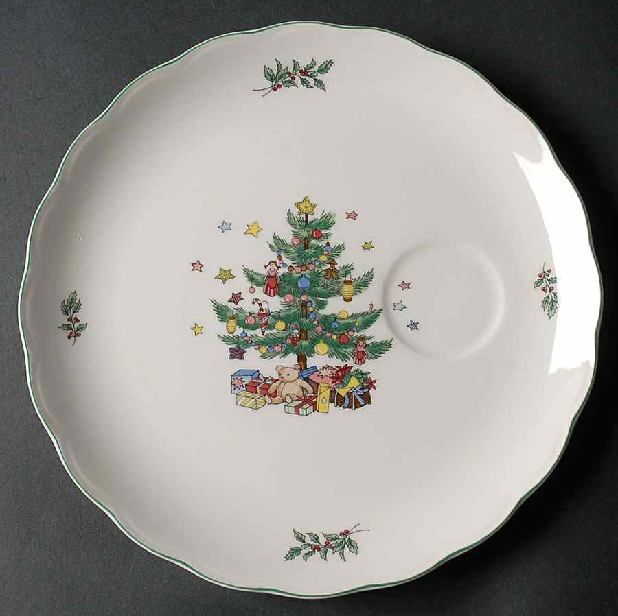 Happy Holidays Snack Plate by Nikko-1