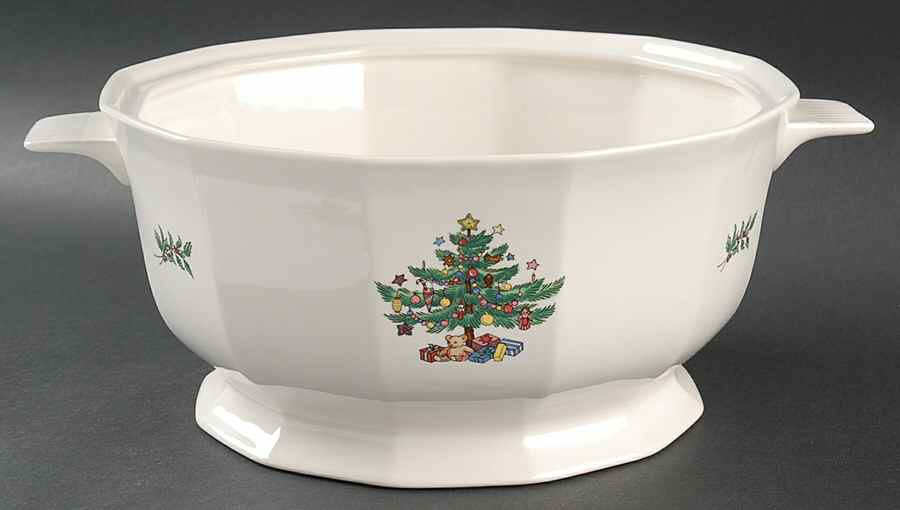 Happy Holidays Tureen No Lid by Nikko-1