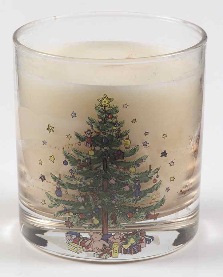 Happy Holidays Glassware Votive Candleholder by Nikko-1