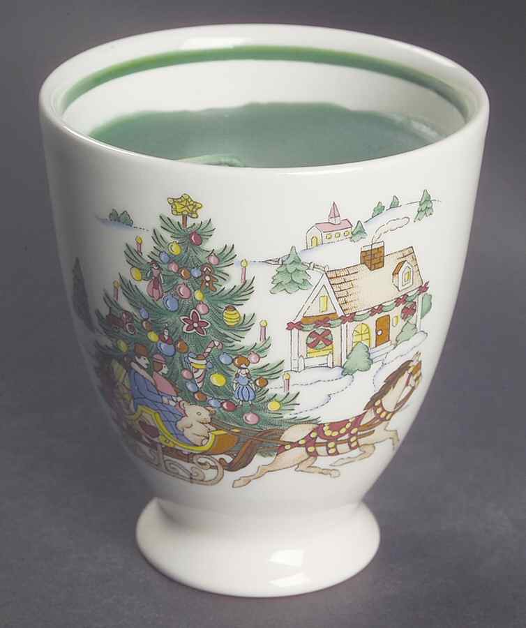 Happy Holidays Votive Candleholder by Nikko-1