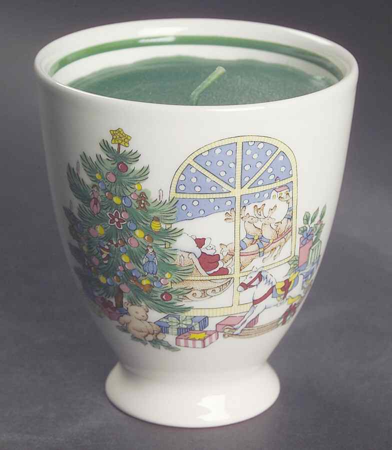 Happy Holidays Votive Candleholder by Nikko-1