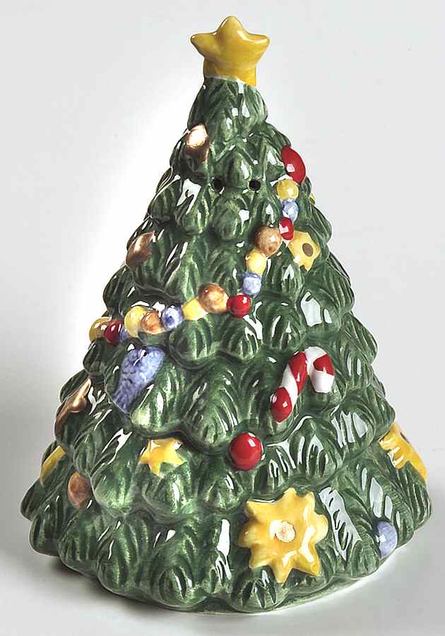 Happy Holidays Figural Pepper Shaker by Nikko-1