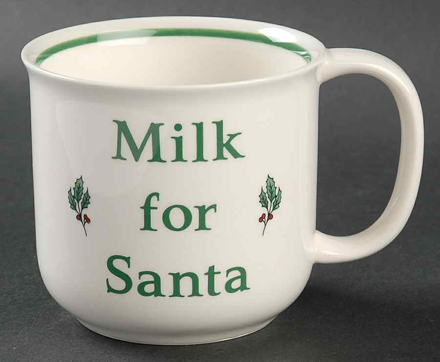 Happy Holidays Milk for Santa Mug by Nikko-1