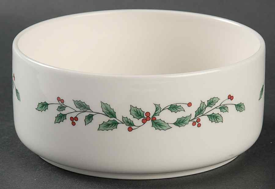 Happy Holidays 5" Round Box No Lid by Nikko-1